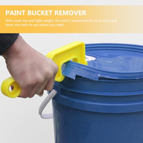 Abridores de botes de pintura de plástico reutilizables para herramientas de pintor 7