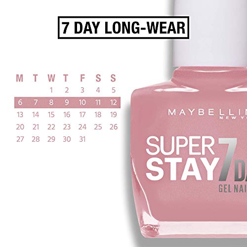 Maybelline Forever Strong SuperStay 7day Gel 78 Porcelain Nail Polish 10ml - Image 6