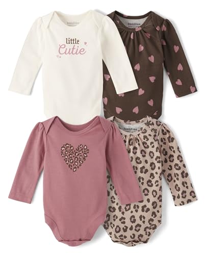 Image of The Children's Place baby-boys And Newborn Long Sleeve Bodysuits, Multipacks