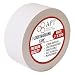 APT, (2'' Width X 36 Yds Length) PVC Marking Tape, Premium Vinyl Safety Marking and Dance Floor Splicing Tape, 6 mil Thick, (Multiple Color) (2'', 1 Roll, White)