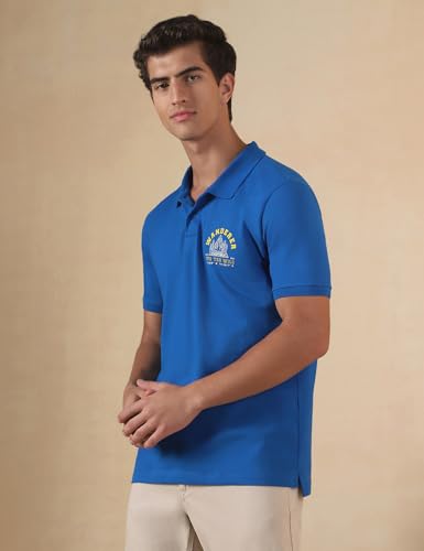 Image of FYLTR Men's Slim Fit Polo T-Shirt with Contrast Tipping Collar - Soft Handfeel | Casual T-Shirts for Men