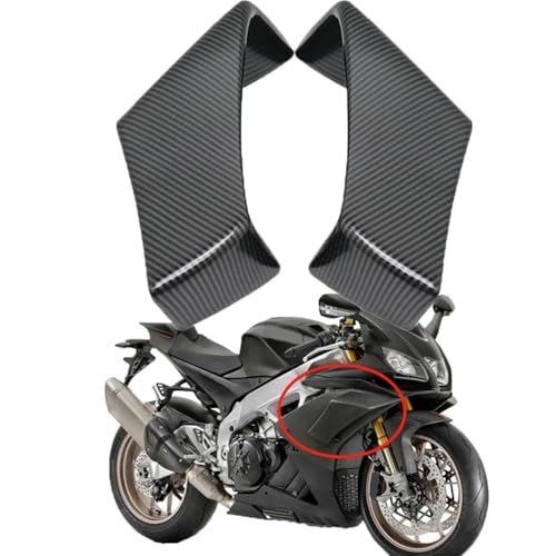 Ailerons Moto RSV4 RF pour Vos Sorties Circuit | Déflecteurs Style Carbone