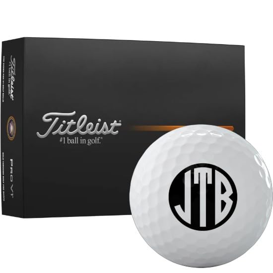 Titleist Pro V1 Monogrammed Golf Balls - 2025 Model