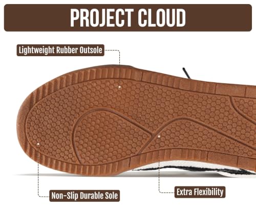 Image of Genuine Leather Slip On Sneakers for Women with Leather Memory Foam Insole | Memory Foam Insole Lightweight Shoes for Women - Womens Fashion Sneakers - Comfortable Women Footwear Everyday Essentials