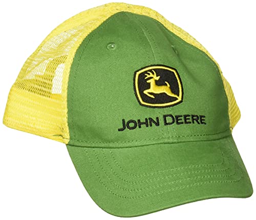 John deere toddler boys' trademark trucker ball cap, green, toddl…