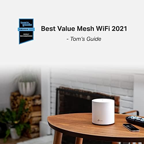 Bild 5 - TP-Link Deco X20 AX1800 Wi-Fi 6 WLAN Mesh Router Set (Dualband 1800Mbit/s Repeater, Reichweite bis zu 370m², 4xGigabit-Ports, kompatibel mit Amazon Alexa, Schnellinstallation, Homecare, 2 Pack) weiß