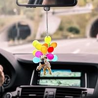 Auto achteruitkijkspiegel hanger, kat hanger geluk kat auto ornament dieren cartoon auto hanger creatieve schattige kat ornament creatieve auto hanger