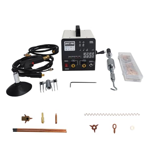 INTBUYING Steel Dent Puller & Spot Welder Kit 110V