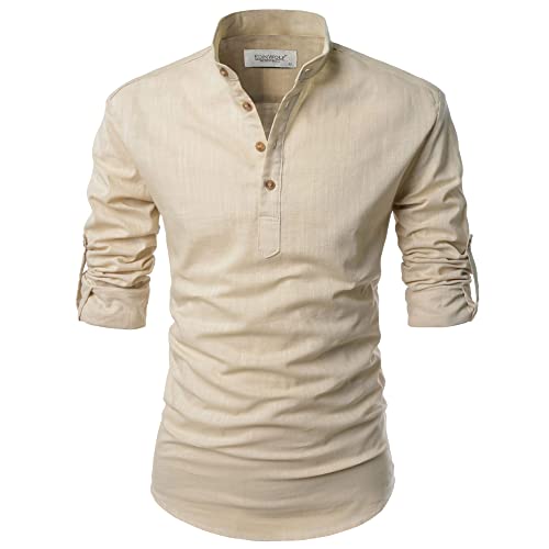 Image of Cotton 4 Button Kurta For Men