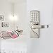 HAIFUAN Right Hand Digital Keypad Door Lock with Backup Keys, Electronic Keyless Entry by Password Code Combination(for Right Handed Doors Only)