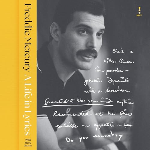 A Life in Lyrics Audiolibro Por Freddie Mercury, Mary Austin arte de portada