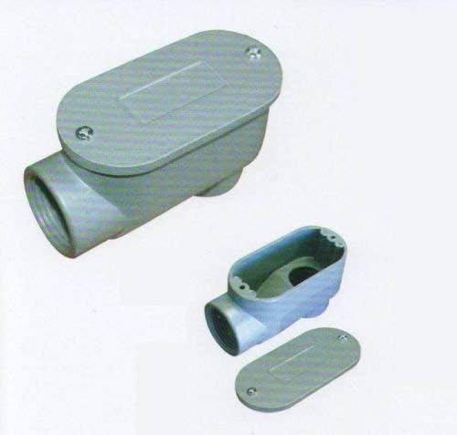 SLB Short Type Metal 90° Elbow Threaded Conduit Body 1/2 3/4 1 (Metal, 1)