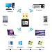 NETVIP WiFi Adaptador AC 600Mbps Mini USB WiFi Receptor Dual Band 2.4G/5GHz,...