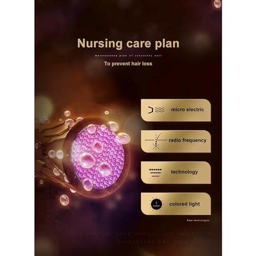Lalano`S Cosmetics Hair Powercomb - Dispositivo Di Trattamento Cosmetico Anti-Perdita Di Capelli, Spazzola A Led, Anti-Invecchiamento, Massaggiatore Per La Testa, Pettine Per Capelli - 4