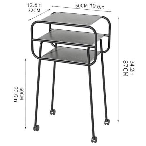 Estante para aspiradora robot decorativo y mesa auxiliar compacta para salones modernos 4