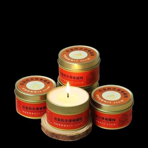 3 Stück Dringende Kerze, Kerzen Laterne Survival, Dringend Notfall Kerzen Für Krisen, Rauchfreie Wachskerzen, 6x6x4.1cm, Für Katastrophen, Camping, Ausflüge – Bild 5
