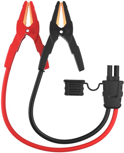 GREEN KEEPER Cavi di avviamento per impieghi gravosi con filo 8 AWG e morsetti placcati in rame ispessito a doppio strato, questi cavi gestiscono una corrente più elevata, impediscono scintille.