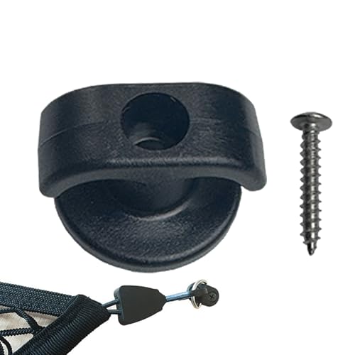 Cargo Net Hook Set – 4X Storage Organizer Clips, Mount Screws, Heavy-Duty Hardware Set for Cargo Holding | Universal Hook Kit for Vehicle Trunk Modification Travel Utility Use