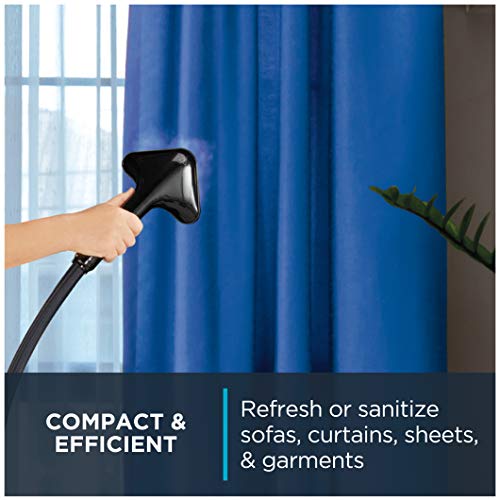 Rowenta, Steamer for Clothes, Pro Style Full Size Steamer with 45 second heat-up & Removable 50 oz Water Tank, 1500 Watts, Included Clips to Hang Clothes, Ironing, Black Clothes Steamer, IS2461 by Rowenta - Image 5