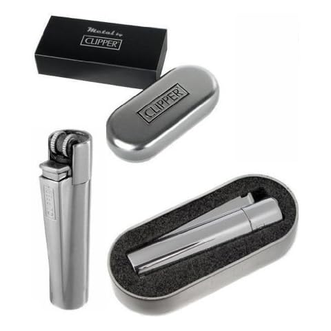COUNTRY CLUB Stainless Steel Clipper Lighter Cover
