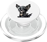 Photo Gallery pilota chihuahua come un pilota nero chihuahua colorato popsockets popgrip per magsafe Photo Gallery pilota chihuahua come un pilota nero chihuahua colorato popsockets popgrip per magsafe