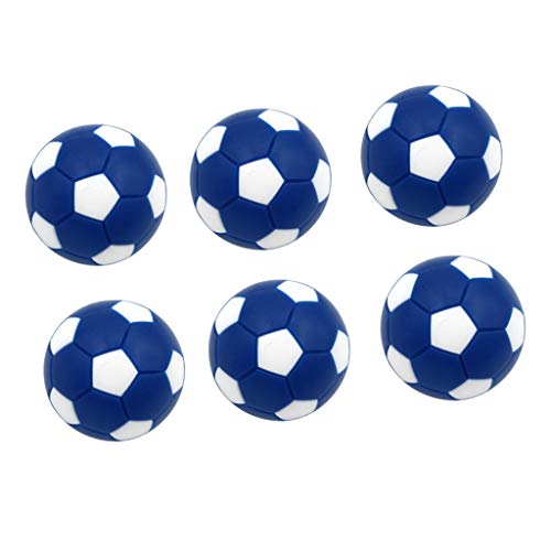 DYNWAVE 6 peças de bolas de futebol de mesa para reposição de polegadas/32 mm bolas de futebol para