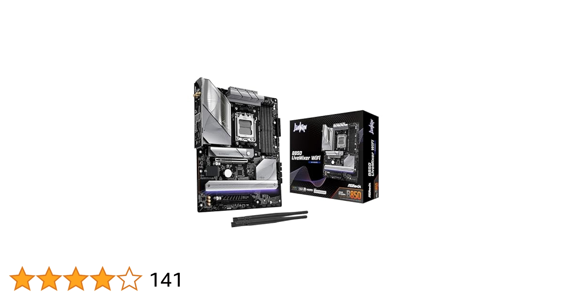 マザーボード ASRock B850 LiveMixer WiFi AM5 ASRock > B850 LiveMixer WiFi