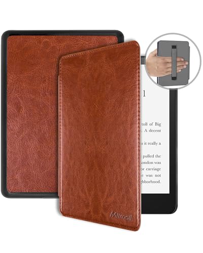 Miimall for Kindle Colorsoft Signature Edition �P�[�X �n���h�X�g���b�v�t 2024 New Kindle Paperwhite 12���� 7�C���` ���U�[�J�o�[ �ϏՌ� ���� �� ���� �w��h�~ ���^ ������