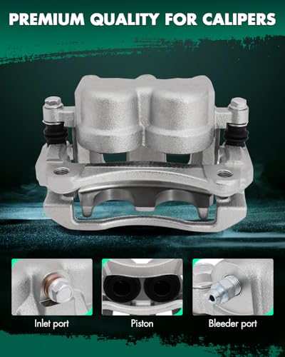 Image of SCITOO Front Right Brake Caliper With Bracket 18B4951 Fit For Jeep Comanche 86-92 For Jeep For Cherokee 84-01 For Jeep Grand Cherokee 93-98 For Jeep Liberty 06-12 For Jeep Wrangler 87-95 97-06