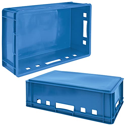 Caisse empilement plastique E2 Kingpower bacs gerbables robustes