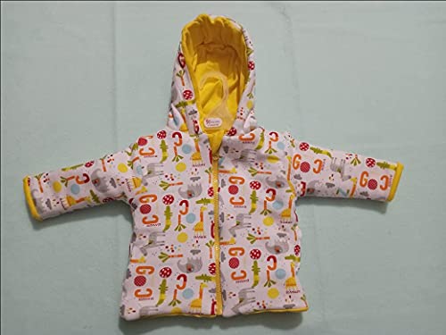 Image of Navy zone Baby Reversible Sweater Jacket - Baby Jacket /Winter Jackets for Toddler Girls /Boys- Sweater for Baby Girls /Baby Boys (OR, 0-6 Months)