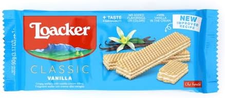Loacker Classic Wafer Vanille(Vanilla) 90gram - Italy