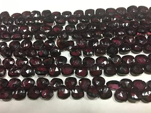 Grenat perles poire facettées création de bijoux faits main et ateliers - 3