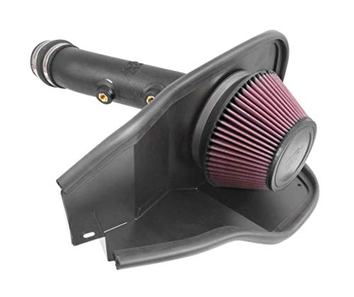 K&N Cold Air Intake Kit: High Performance, Increase Horsepower: Compatible with 2014-2019 Ford Fusion, 1.5L L4, 63-2588