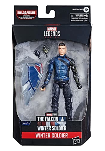 Marvel Legends Series Vingadores Design Especial Premium, Figura 15 cm - Soldado Invernal - F0325 -