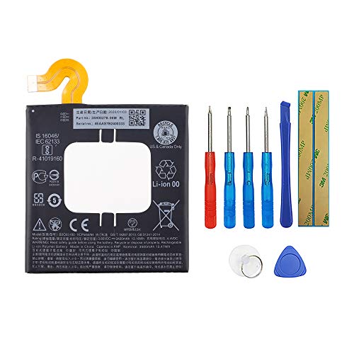 SwarKing Replacement Battery Compatible with HTC U12 Plus U12+ 35H00278-00M B2Q55100 with Toolkit