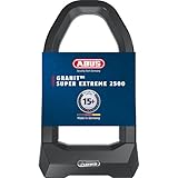 ABUS Bügelschloss Granit Super Extreme 2500/165HB230 - gegen Sägeangriffe mit Winkelschleifern spezialisiertes Fahrradschloss für Fahrrad und E-Bike - Sicherheitslevel 15+, mit USH2500