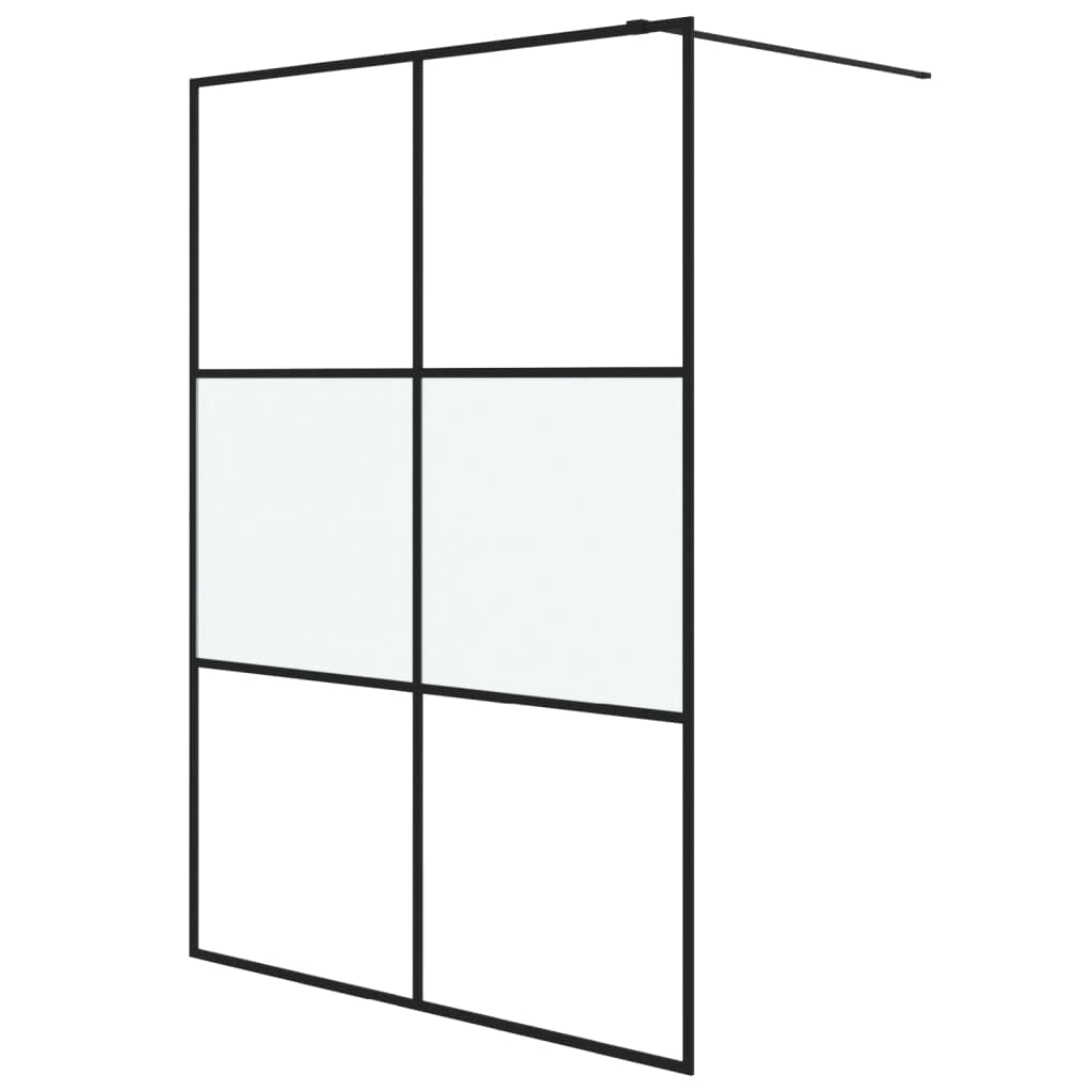 Ścianka prysznicowa do kabiny prysznicowej z przezroczystego szkła 80 x 195 cm ze szkłem bezpiecznym ESG 5 mm i regulowaną ramą aluminiową kabina prysznicowa z przezroczystego szkła do kabiny