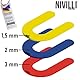 Nivilli SPACER Fugenabstandshalter 2mm U-Form, 100 Stk. I Robuste Abstandhalter aus Kunststoff I Ideal zur Verlegung von Wand- und Bodenplatten I Fliesen-Abstandshalter.