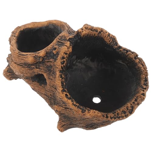 Pot de fleurs forme de souche d arbre en ciment ultra durable