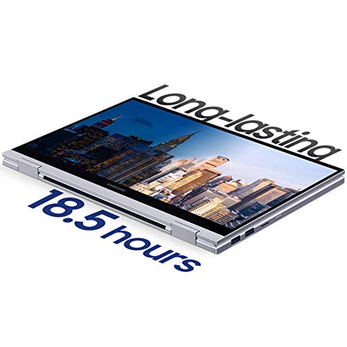 2020 Samsung Galaxy Book Flex Alpha 13.3" QLED FHD 1080p Multi-Touch 2-in-1 Business Laptop (Intel Quad-Core i5-10210U, 8GB RAM, 512GB SSD) Backlit, Wi-Fi 6, Windows 10 Home + IST Computers HDMI Cable Colorado 