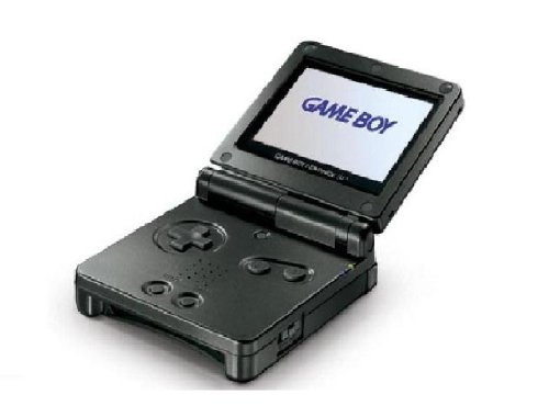 Image of Nintendo Game Boy Advance SP AGS-101 Onyx Black