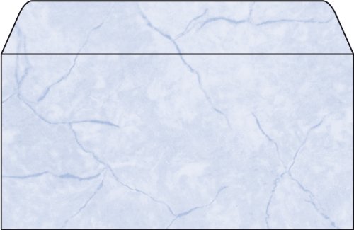 Enveloppes DL SIGEL DU186 motif granit bleu clair 11x22 cm x50
