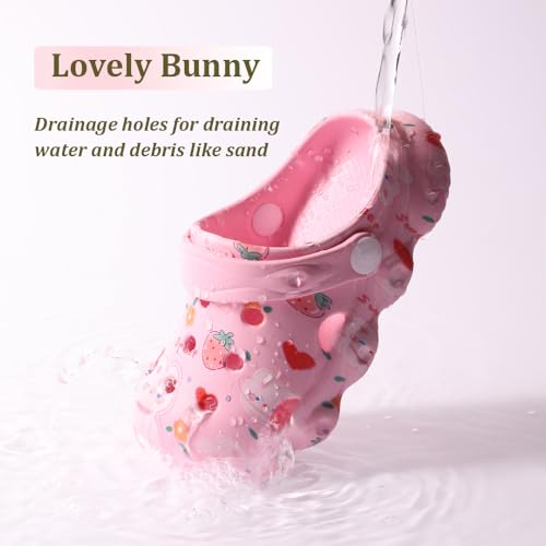 Image of Kids Clogs Boys Girls Toddler Dinosaur Slip on Slide Garden Shoes Cartoon Beach Pool Kids Clog Sandals Slippers Water Clogs