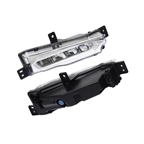 WOZIES 63177412527 Pára-choques dianteiro esquerdo LED DRL Luz de nevoeiro Lâmpada de circulação diu