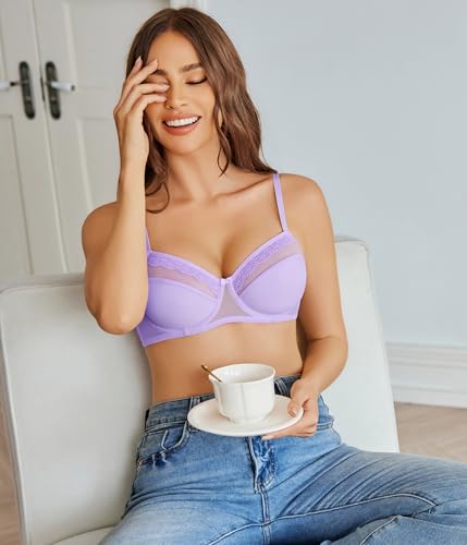 Avidlove Women's Underwire Bra Push Up Ultra Light Everyday Lingerie Bralettes3