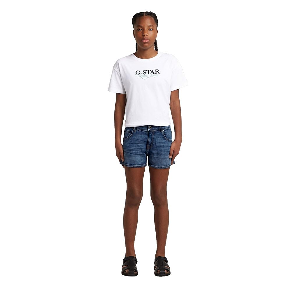 G-Star Mädchen Shorts 3301 Skinny Short
