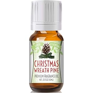 Good Essential 10ml Oils – Christmas Wreath Fragrance Oil – 0.33 Fluid Ounces
