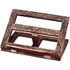 Adjustable Wooden Handmade Quran Cookbook Geeta Bible Holder Support Stand Reading Book Holder Display Folding Prayer Rihal Stand Wooden Cookbook Stand