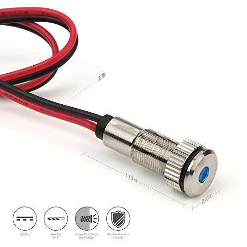 image for Oznium PLUG-N-PLAY Instrument Cluster LED Indicator Light Dash Bulbs. 